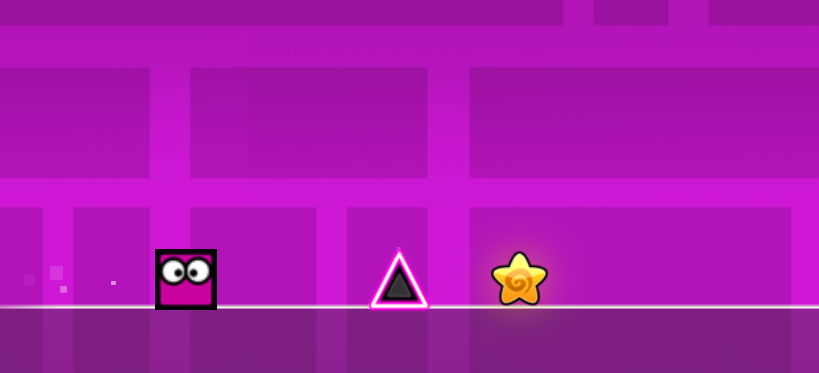 Geometry Rash Screenshot 3: High-Speed Section